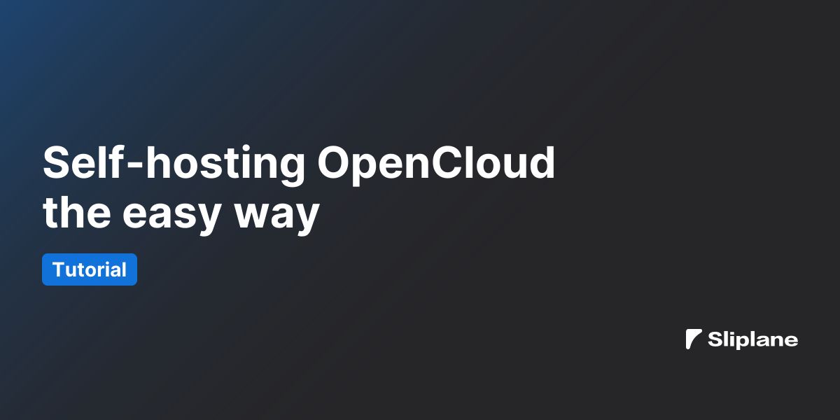 OpenCloud selbst hosten - einfach gemacht